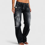 Women’s Loose Fit Mid Rise Denim Jeans