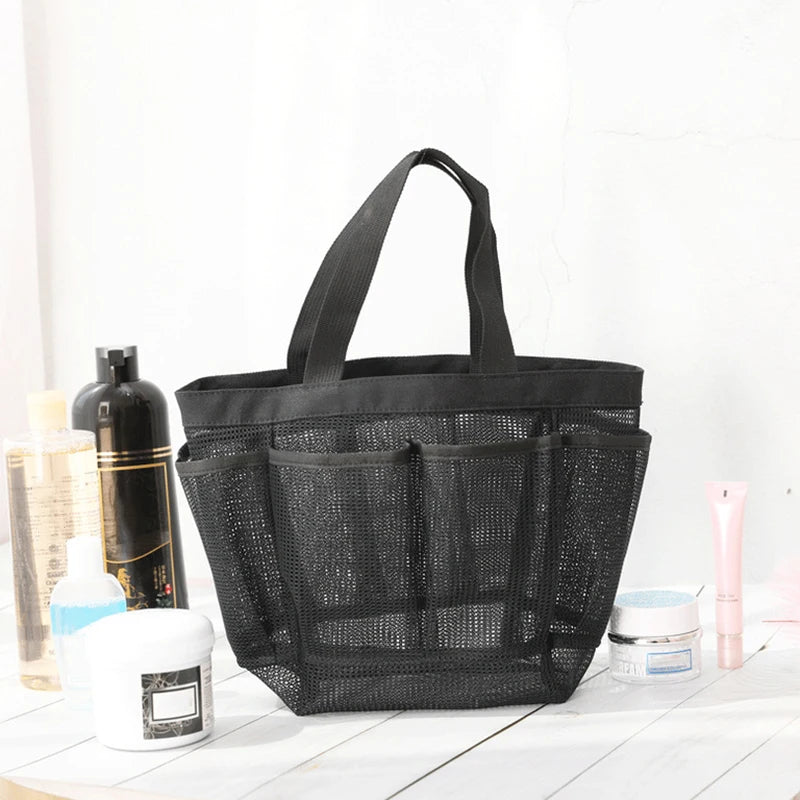 Women’s Mesh Foldable Tote Beach Bag