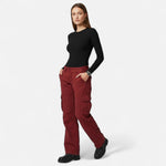 Women's Multi-Pocket Loose Leg Utility Cargo Pants