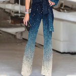 Women's One-Shoulder Wide Leg Jumpsuit