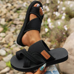 Women’s Open Toe Adjustable Strap Slide Sandals