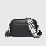 Women's Patterned-Strap Shoulder Bag