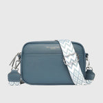 Women's Patterned-Strap Shoulder Bag