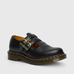 Women's Perforated Double Buckle Round Toe Mary Jane Shoes