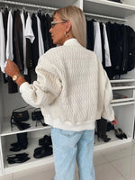 Women’s Quilted Zip Front Bomber Jacket