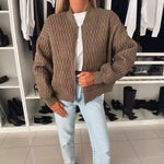 Women’s Quilted Zip Front Bomber Jacket