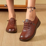 Women's Round-Toe Lace Up Shoes