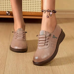 Women's Round-Toe Lace Up Shoes