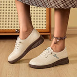 Women's Round-Toe Lace Up Shoes