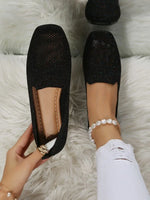 Women's Slip On Flat Mesh Shoes