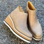 Women’s Slip-On Platform Ankle Boots