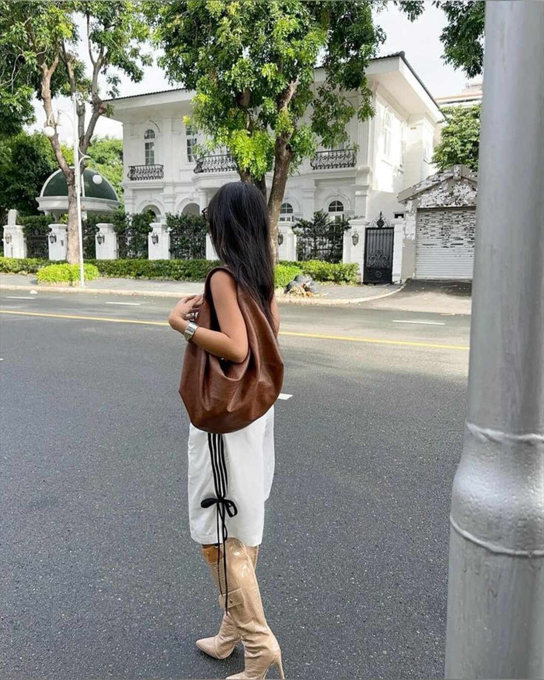 Women’s Slouchy Shoulder Tote Bag