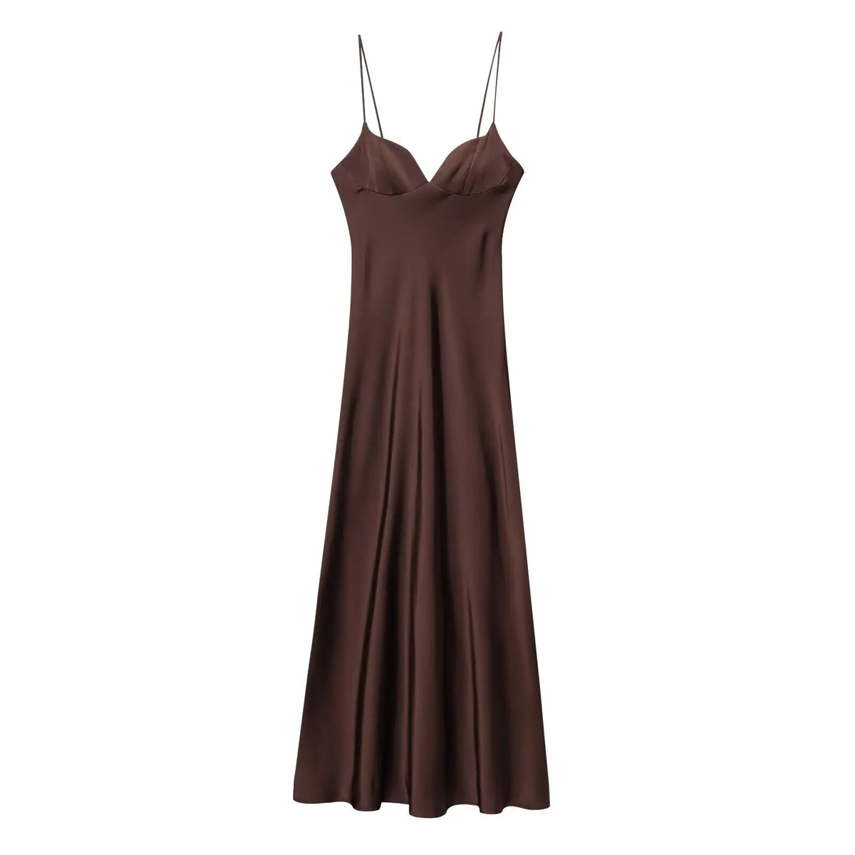 Women’s Spaghetti Strap Maxi Wedding Guest Dress