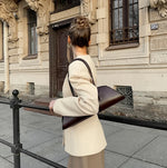 Women’s Structured V-Neck Button Front Blazer