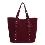 Women’s Stud Detail Shoulder Tote Bag