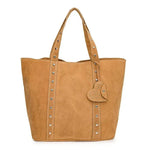 Women’s Stud Detail Shoulder Tote Bag