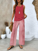 Women’s Tank Top & Wide Leg Pants 2 Piece Set
