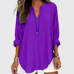 Women's Three Quarter Sleeve V-Neck Shirt