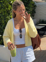 Women’s V-Neck Button Front Cardigan