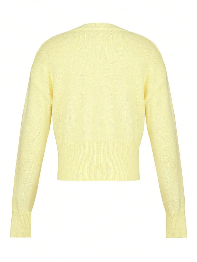 Women’s V-Neck Button Front Cardigan