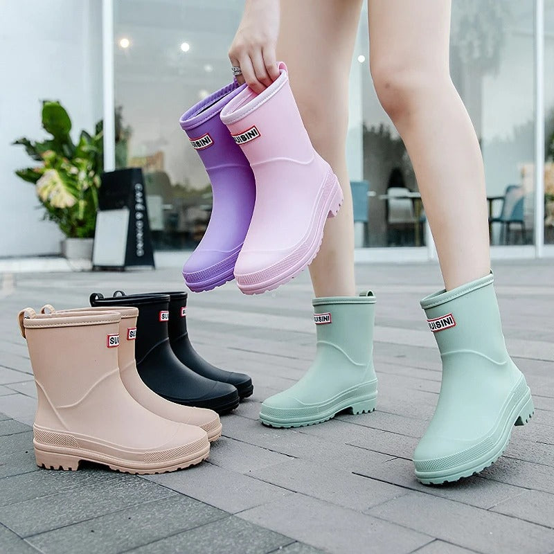 Women’s Waterproof Ankle Rain Boots