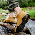 Women’s Waterproof Slip-On Rain Ankle Boots