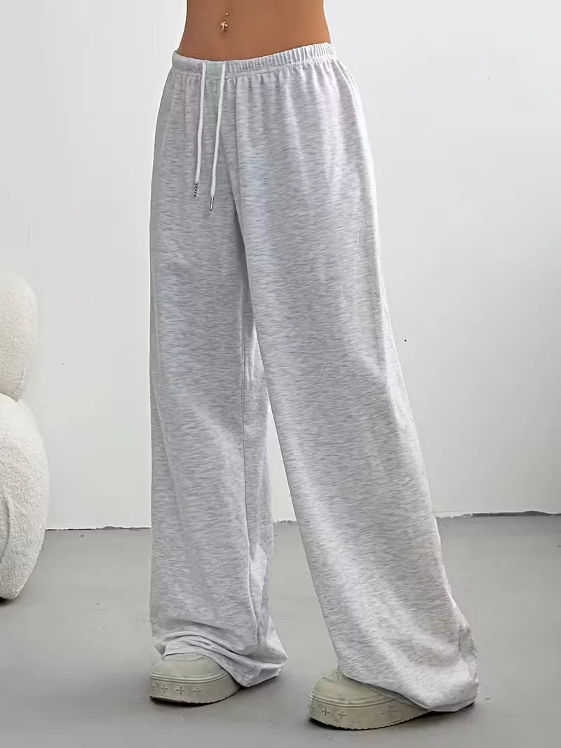 Women’s Wide Leg Drawstring Waist Sweatpants