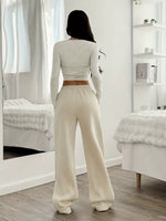 Women’s Wide Leg Drawstring Waist Sweatpants