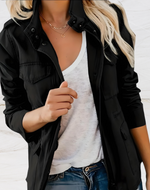Women's Zip Up Long Sleeve Jacket